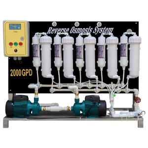 دستگاه تصفیه آب نیمه صنعتی 2000 گالن